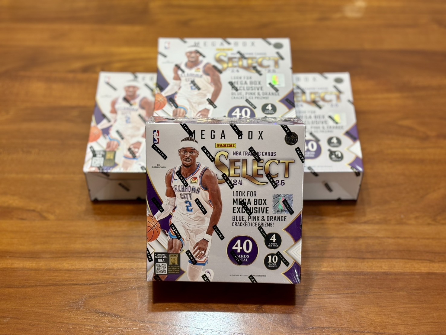 Panini 2024-2025 NBA Select Basketball Cards Mega Box 球員卡 卡盒