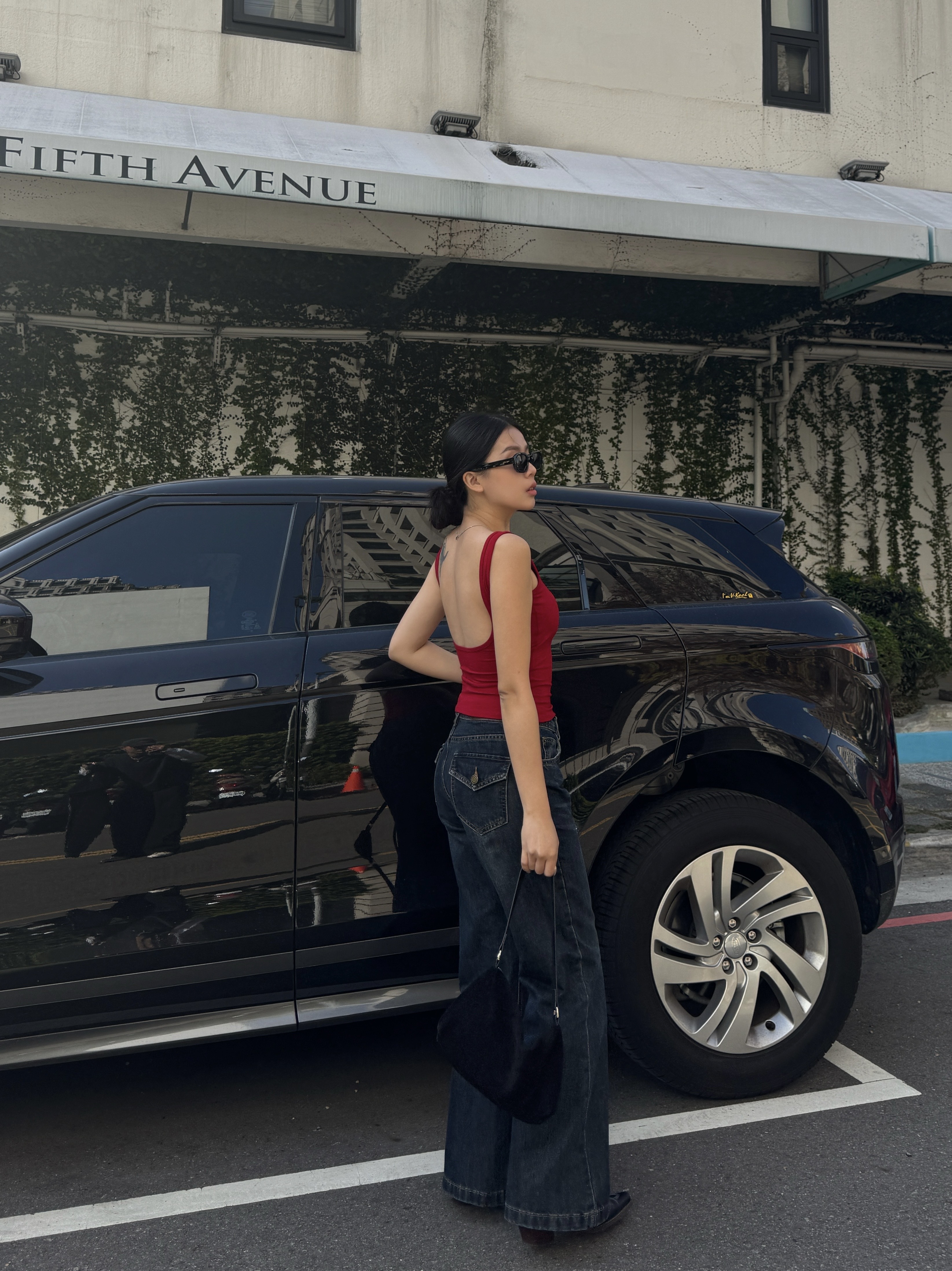 自留🌟簡約方領露背BraTop(2色)