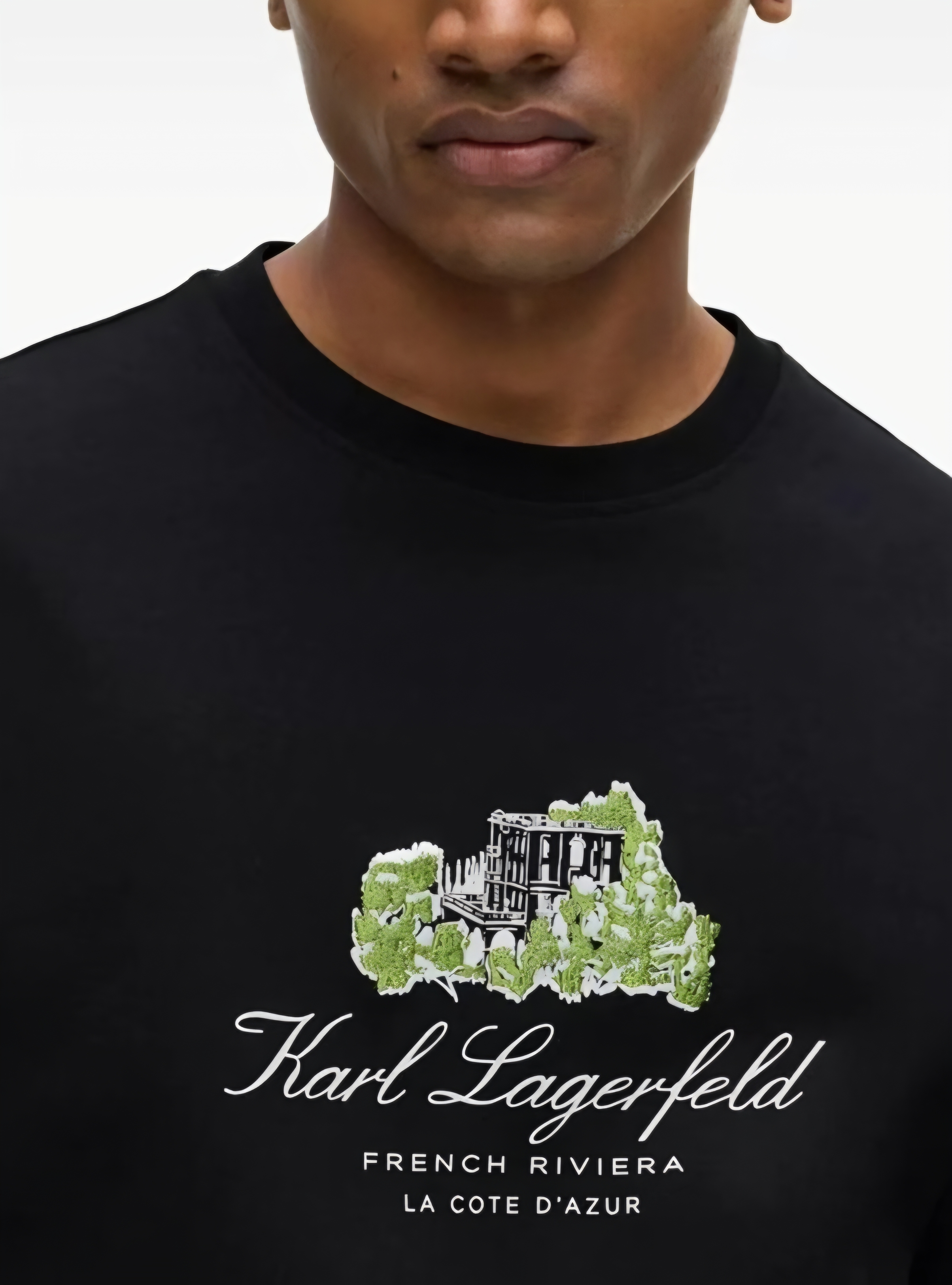KARL 老佛爺 french logo 男款 Tee