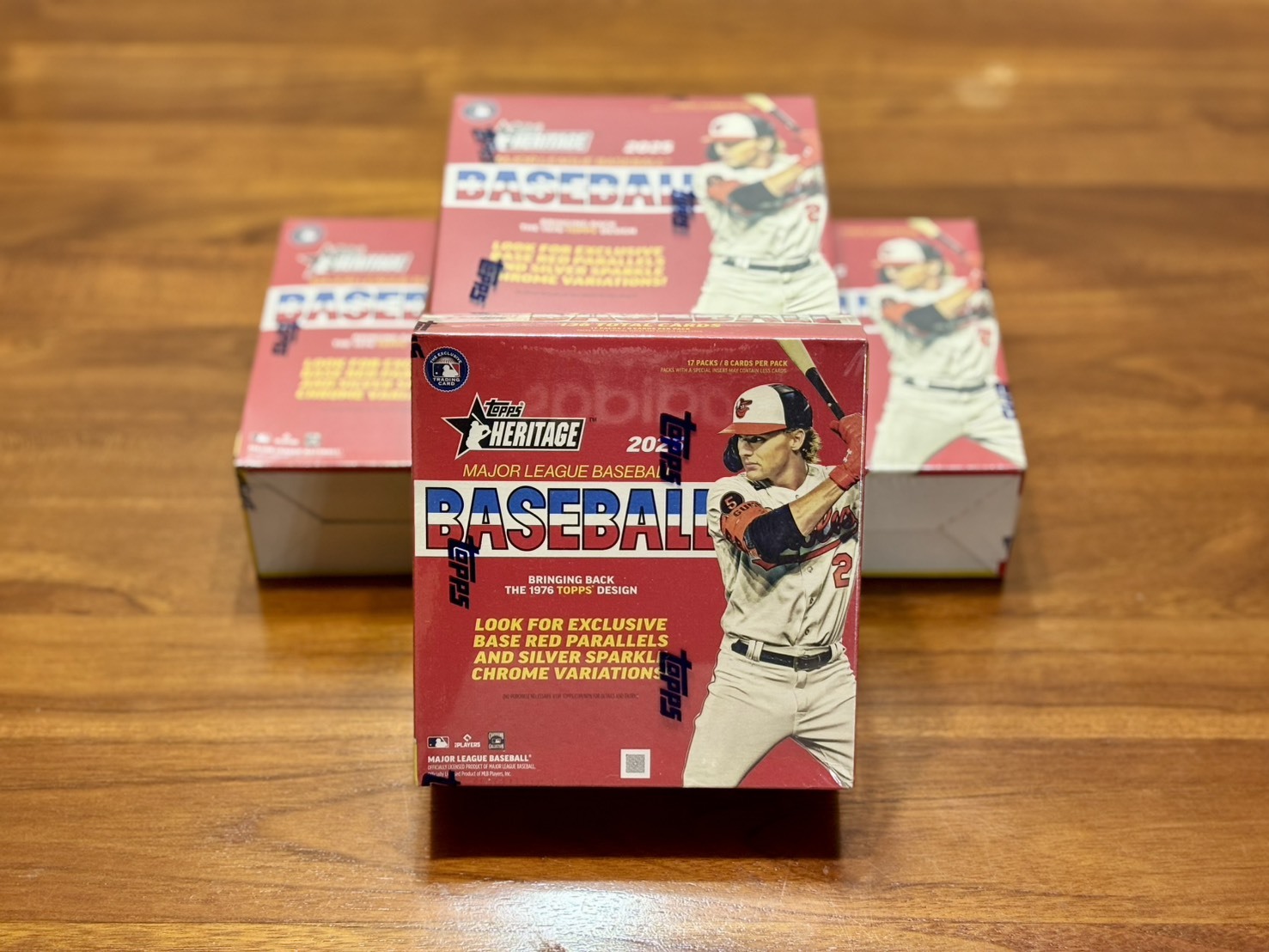 Topps 2025 MLB Heritage Baseball Mega Box 球員卡 卡盒