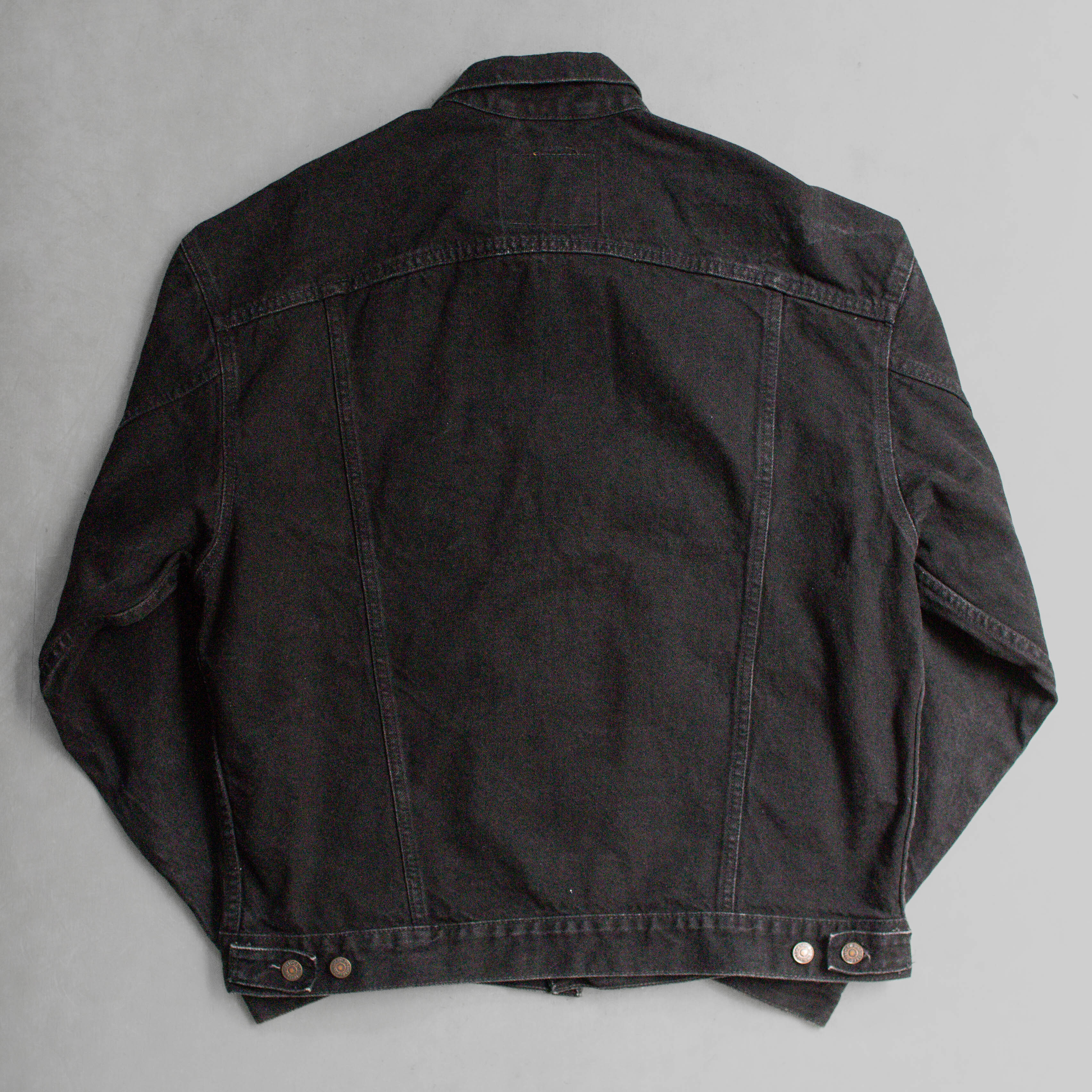 90S LEVIS BLACK DENIM JACKET 美國 黑丹寧 卡車司機 外套 夾克