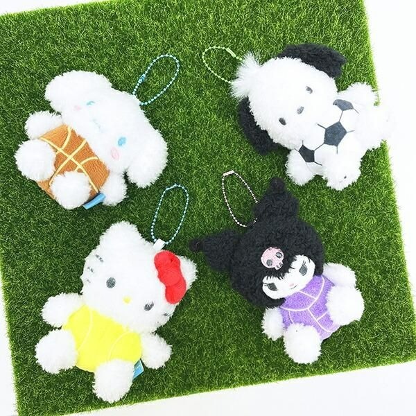 日本 Sanrio 球類活動造型 公仔匙扣