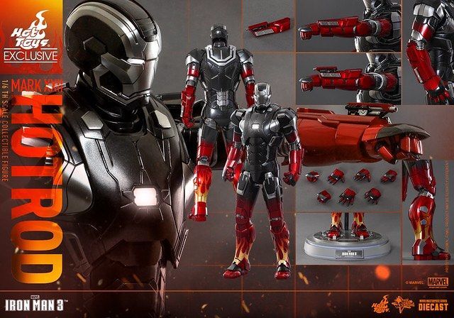 其它-Hottoys MMS272-D08 Iron Man Mark 22 Hot Rod