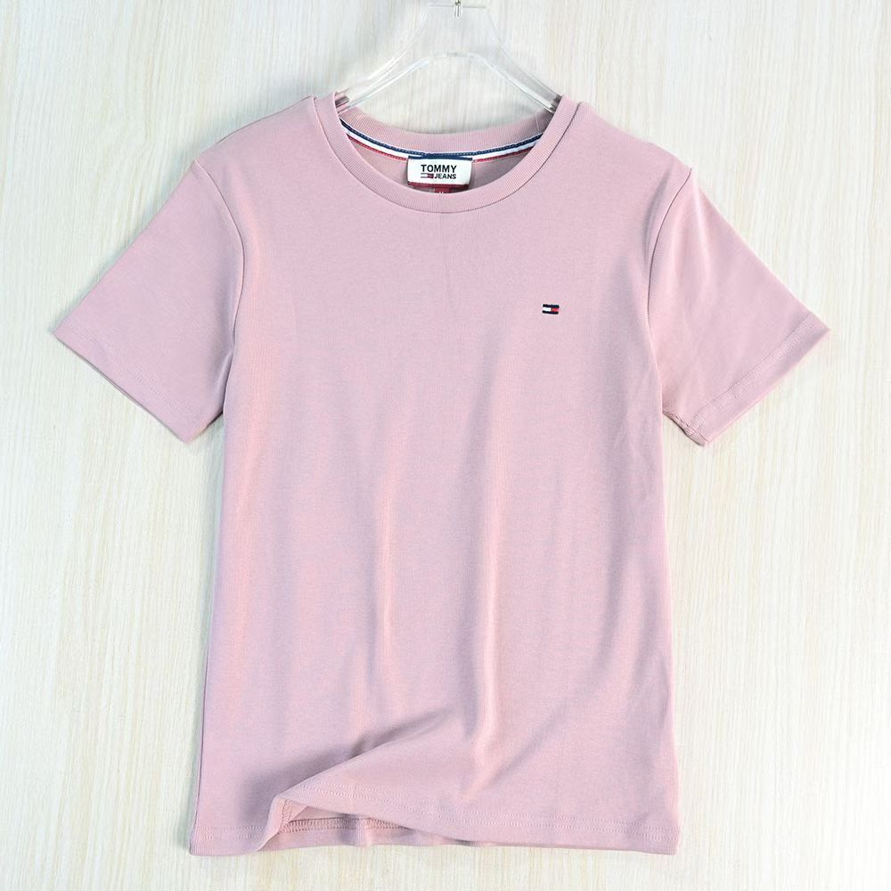 TOMMY 女款 刺繡小LOGO Tee
