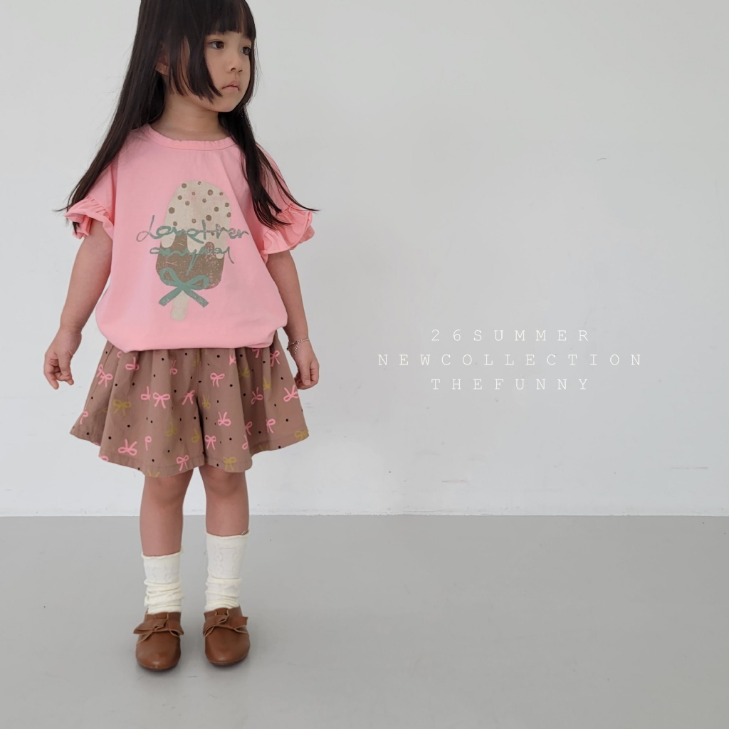 正韓夏thefunny 蝴蝶結點點短褲