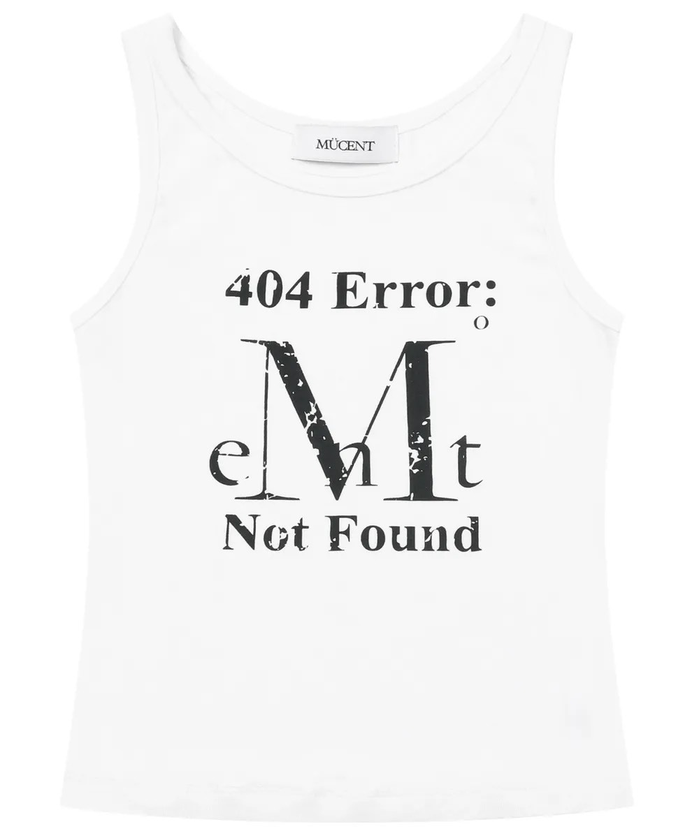 Mucent 404 error 背心 無袖背心