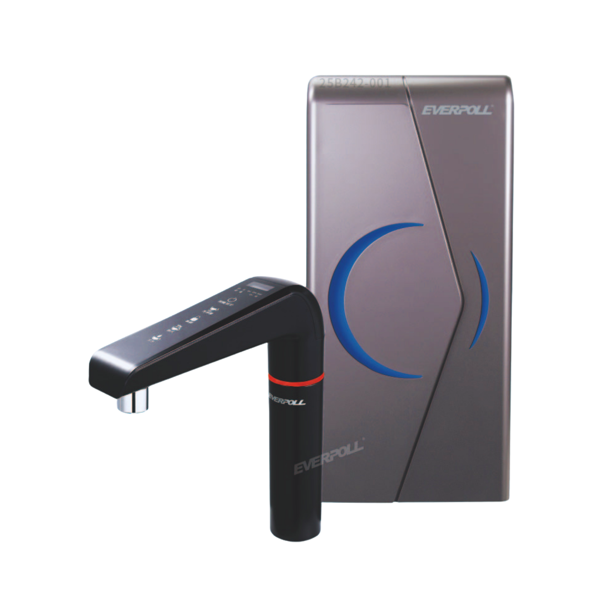 【EVERPOLL 愛科】EVB-298-E 雙溫 UVC 觸控飲水機