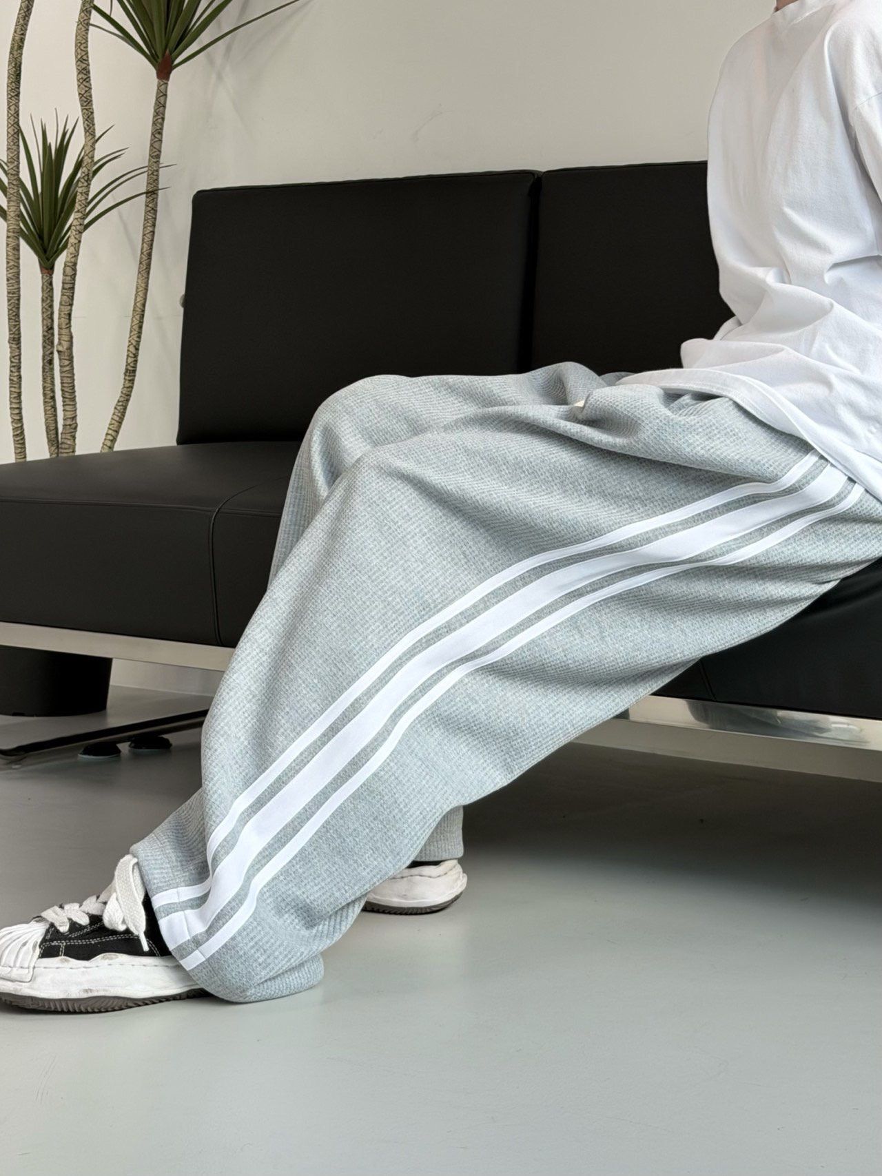 三間破洞可束腳運動褲 P3262