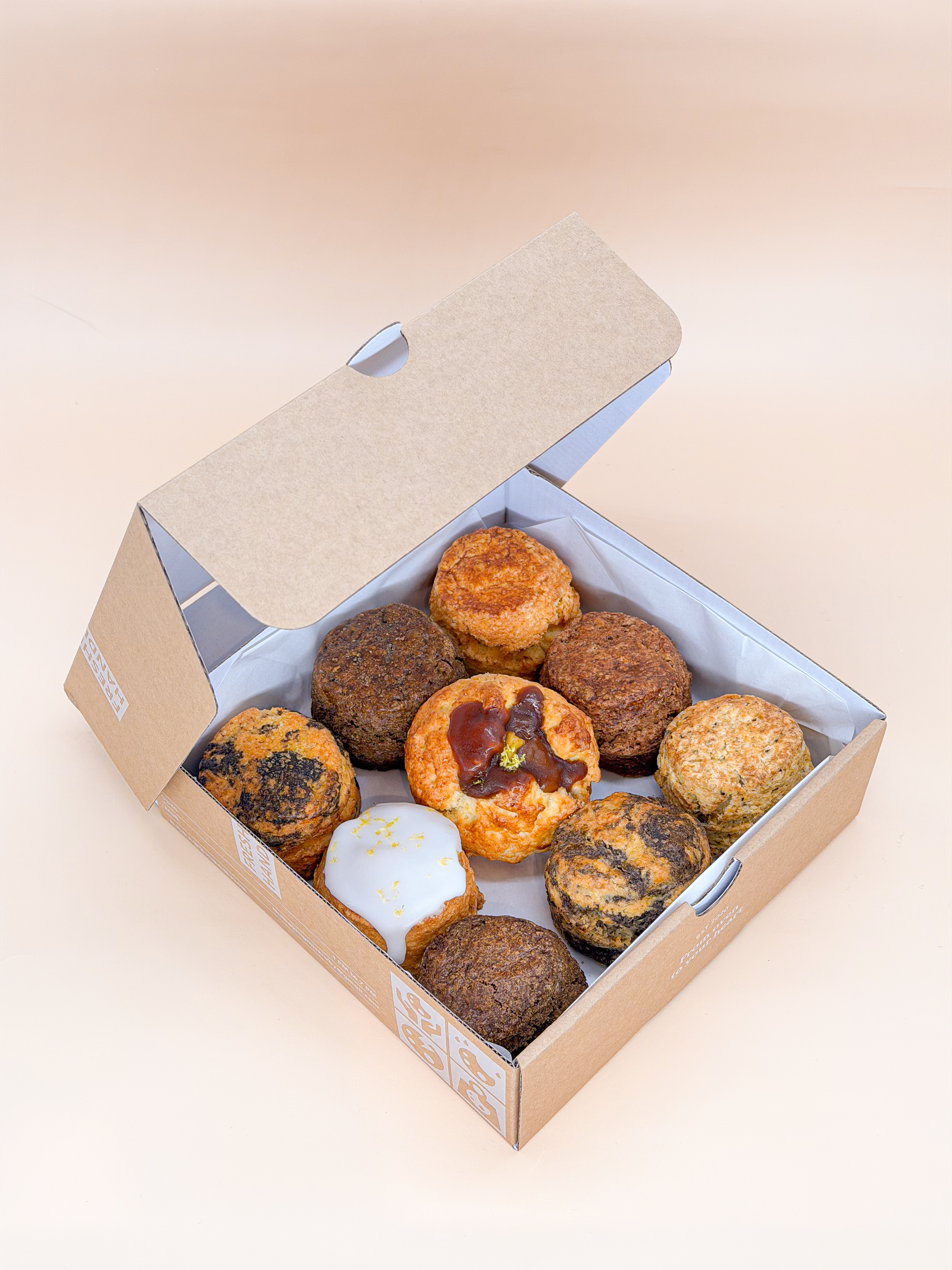 經典彌月禮盒：9司康