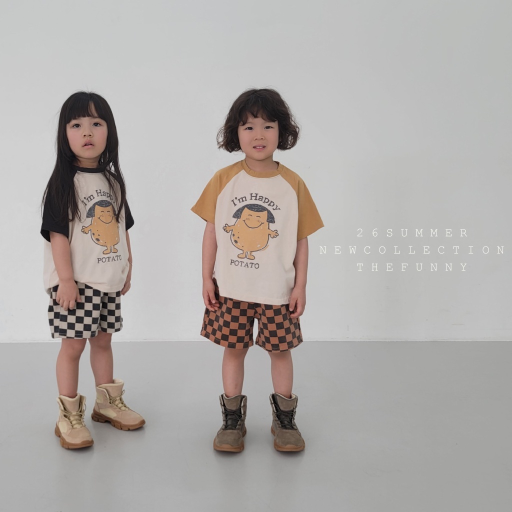正韓夏thefunny 快樂馬鈴薯短袖上衣