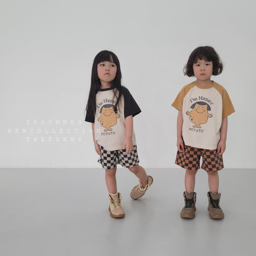正韓夏thefunny 快樂馬鈴薯短袖上衣