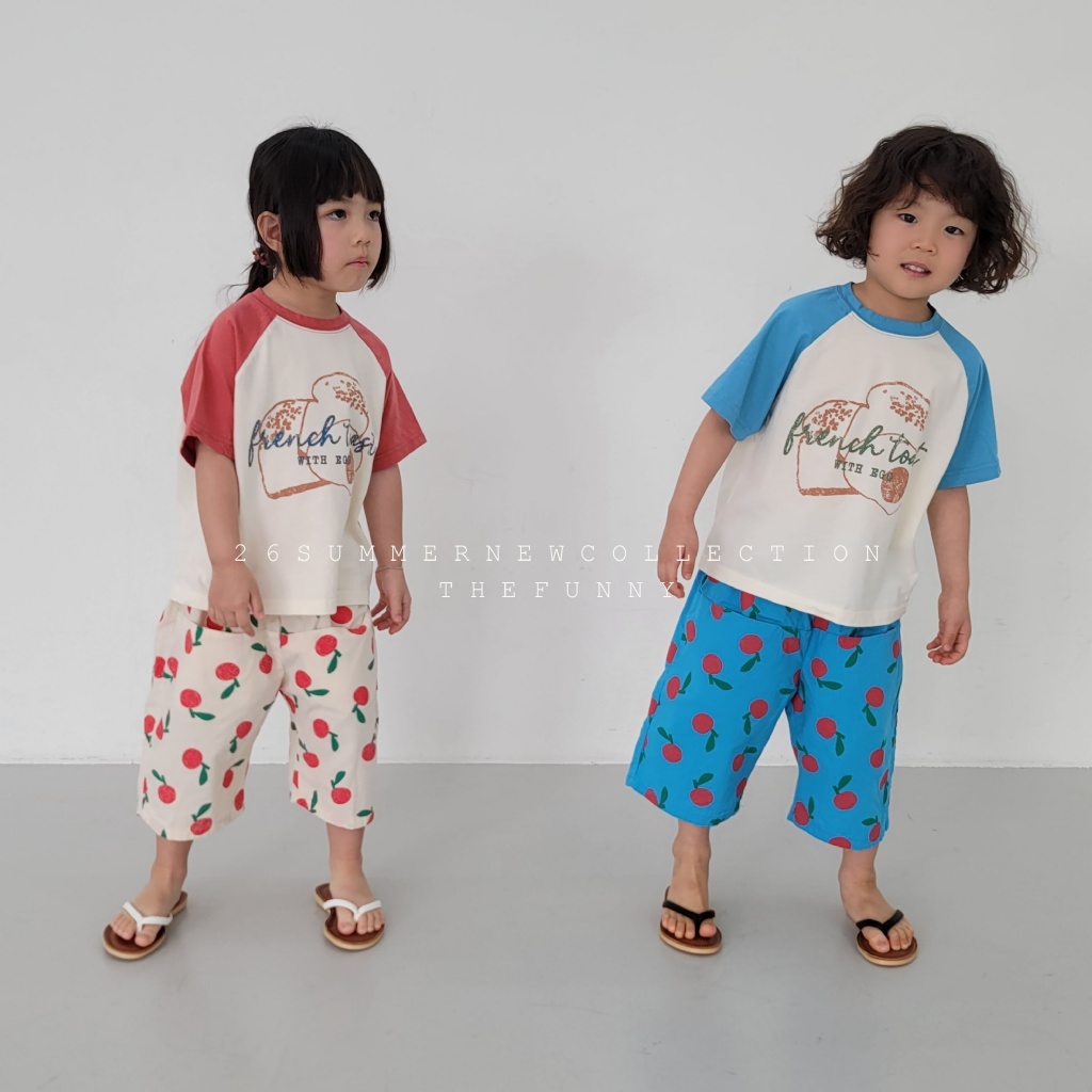 正韓夏thefunny 吐司蛋短袖上衣