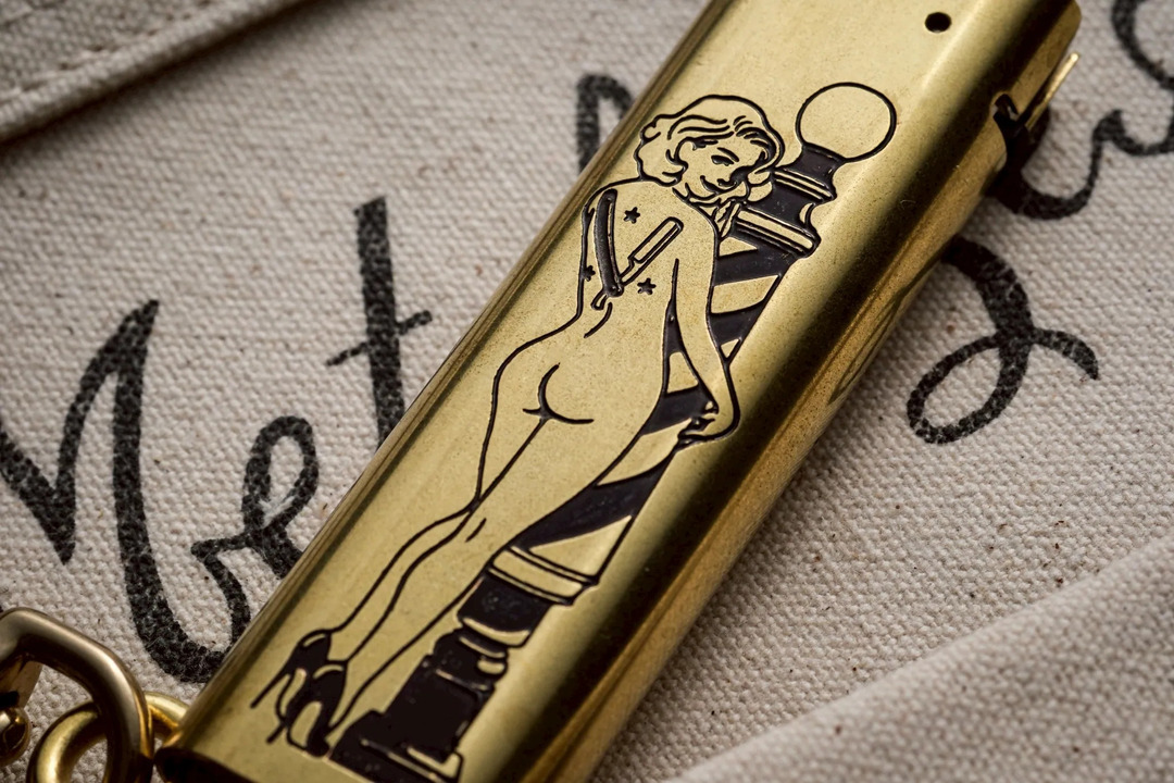 【METALIZE】TIPTOP BARBER SHOP x B.B.D.W 三方聯名黃銅打火機套