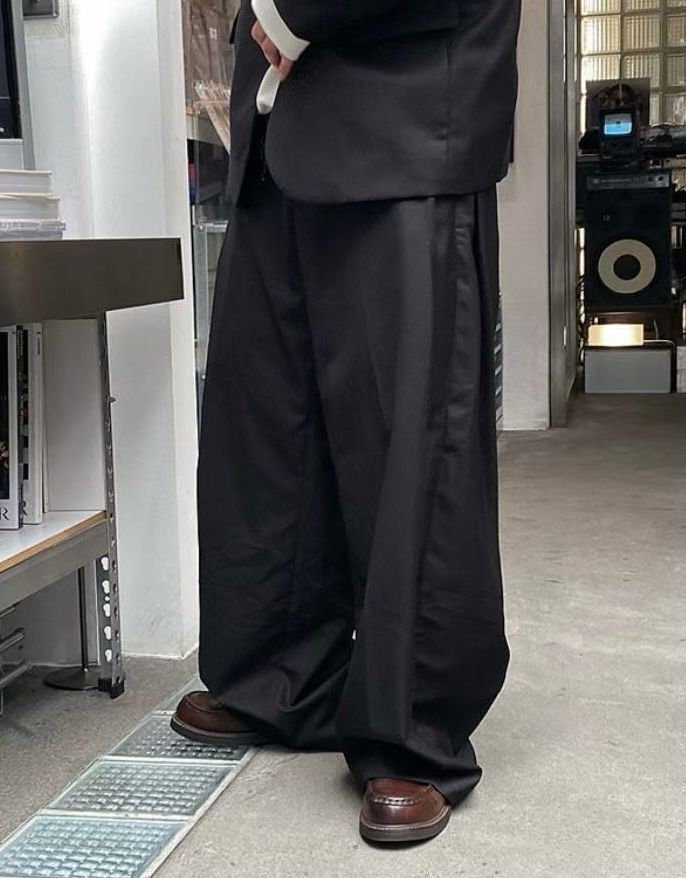 淨色鬆身西褲 SENSES-002P