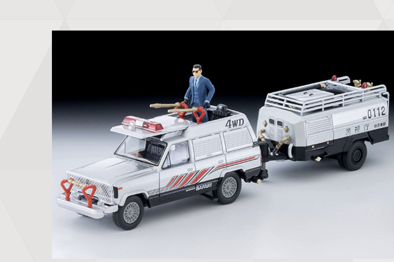 預訂 Pre Order - Tomytec LV-N Movie Stars 04 Seibu Keisatsu Safari 4WD with Daimon