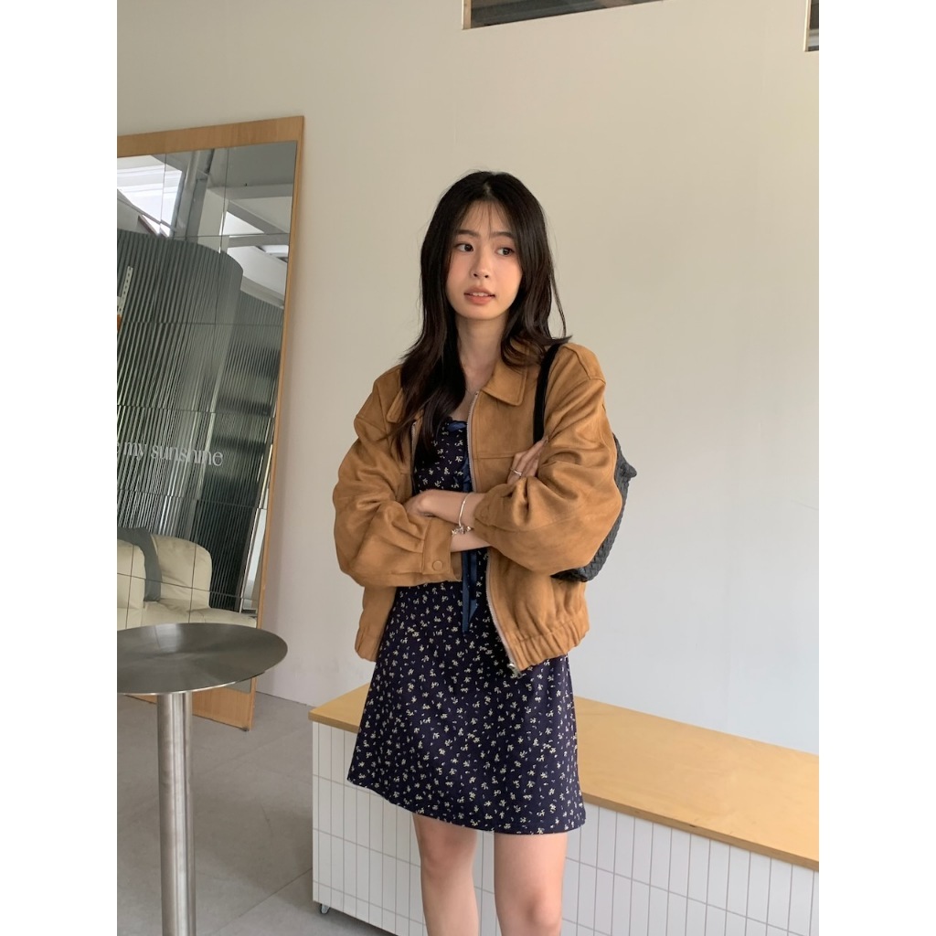 A20 車茂熙的衣櫥 碎花洋裝+罩衫 #5258