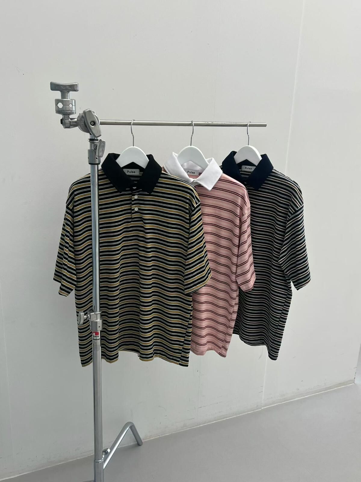 橫間短袖Polo Tee PULSE-161T