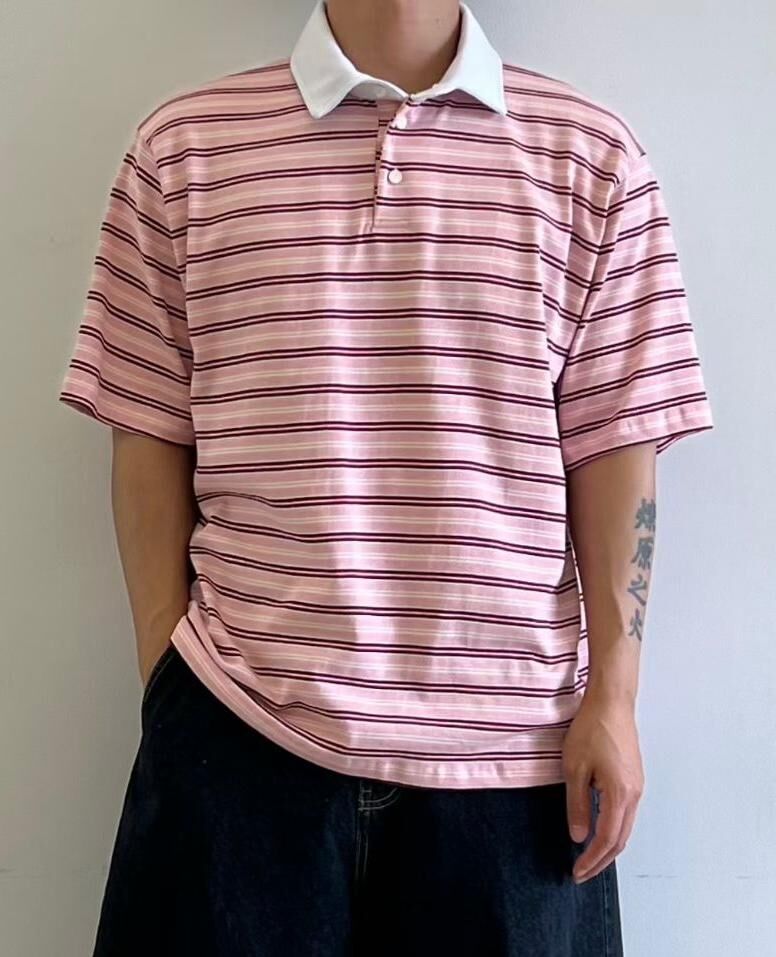 橫間短袖Polo Tee PULSE-161T