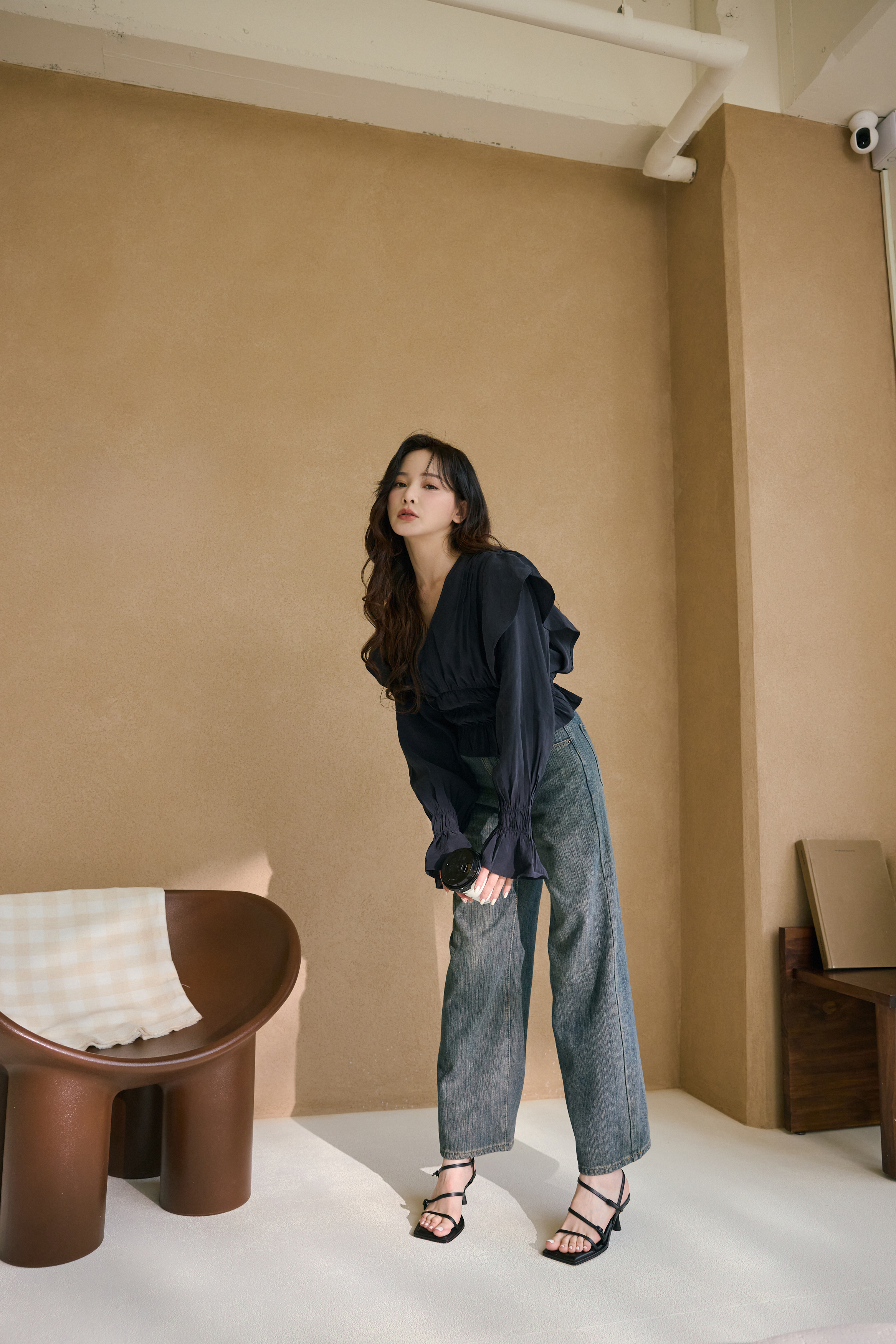 4EVER經典直筒牛仔褲（牛仔）