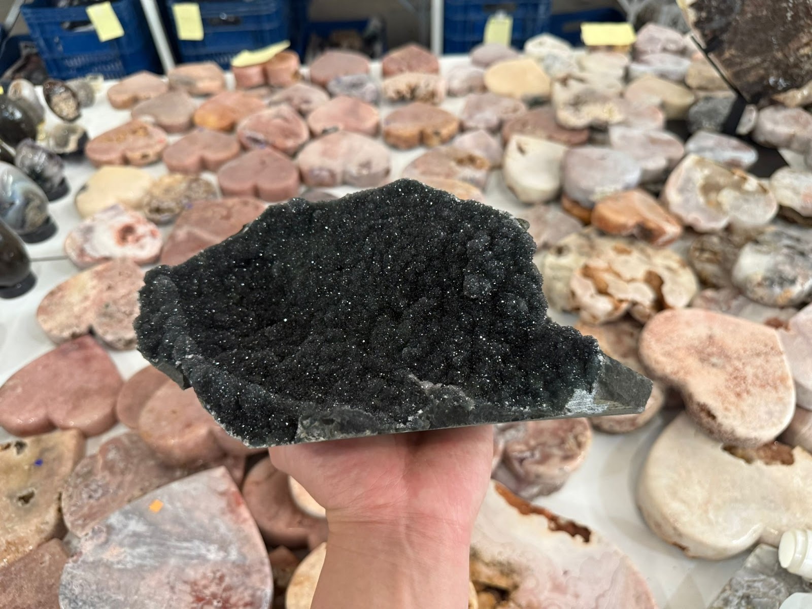 WL277 黑銀河紫水晶鎮 S級別 A277 2.16 kg