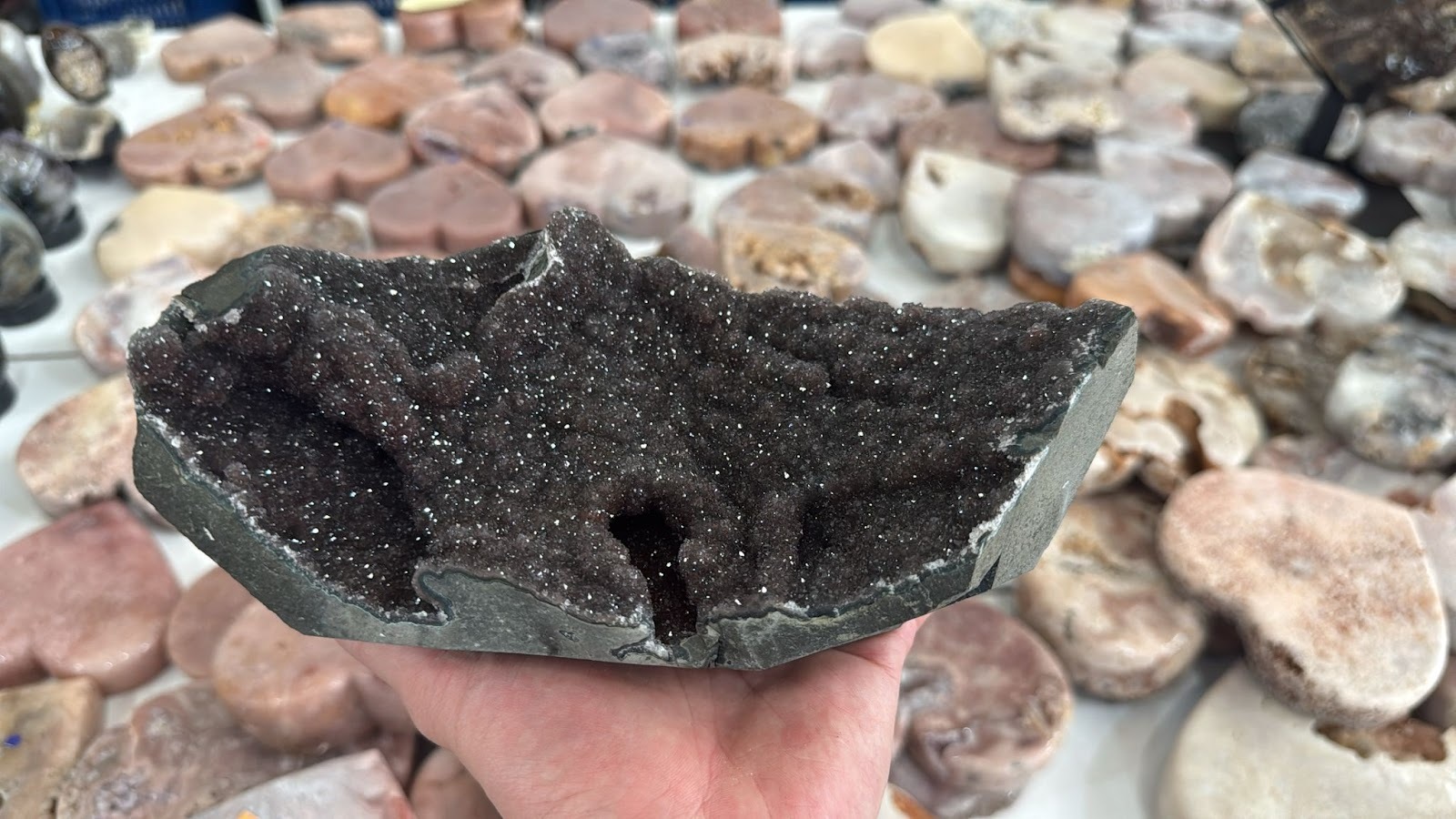 WL279 黑銀河紫水晶鎮 S級別 A279 1.93 kg