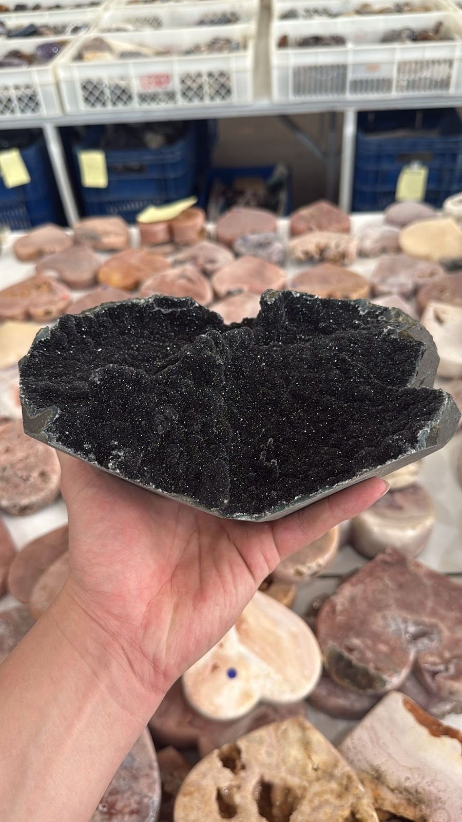 WL280 黑銀河紫水晶鎮 S級別 A280 2.22 kg