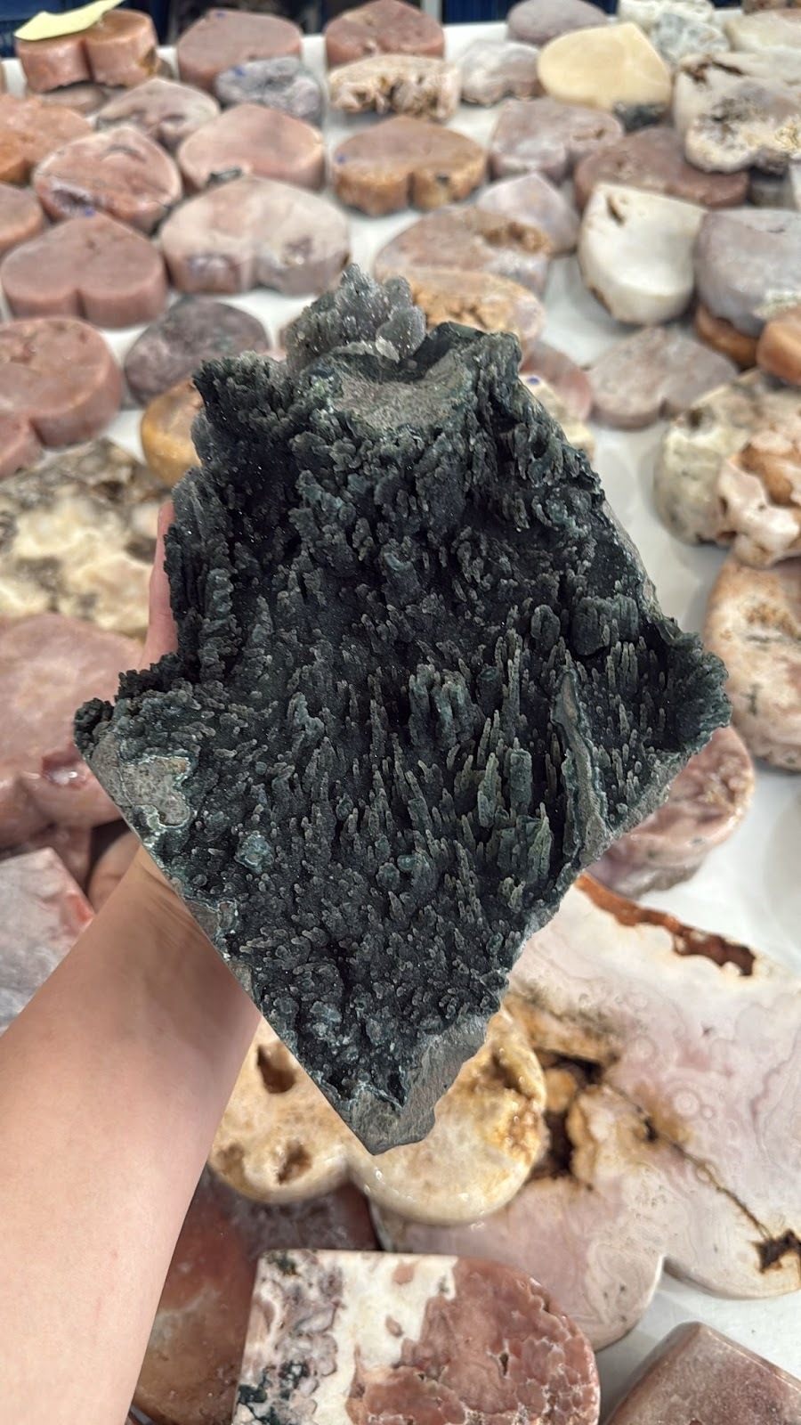 WL284 黑銀河紫水晶鎮 SS級別 A284 3.43 kg