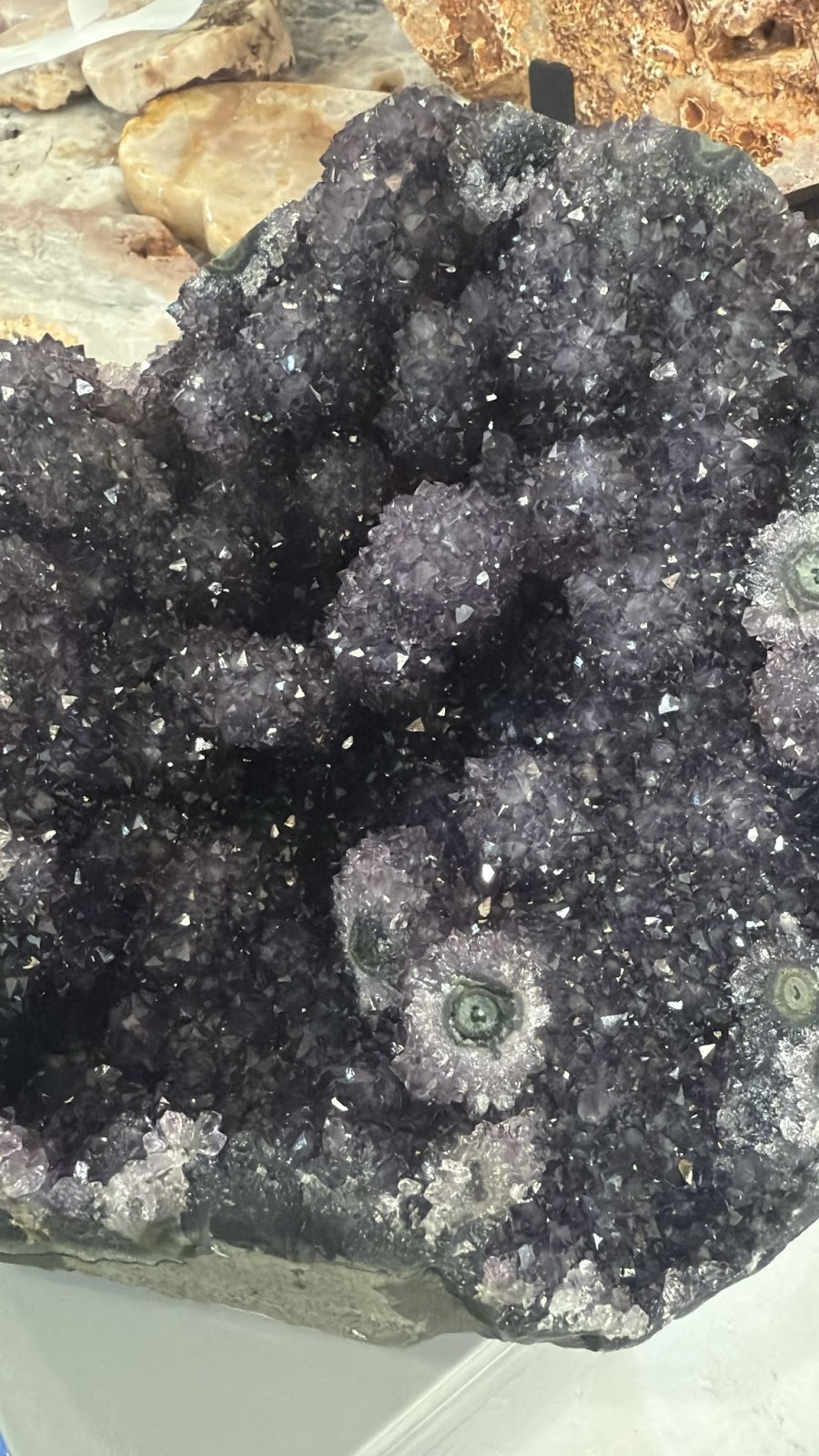 WL285 黑銀河紫水晶鎮 SSS級別 A285 7.22 kg