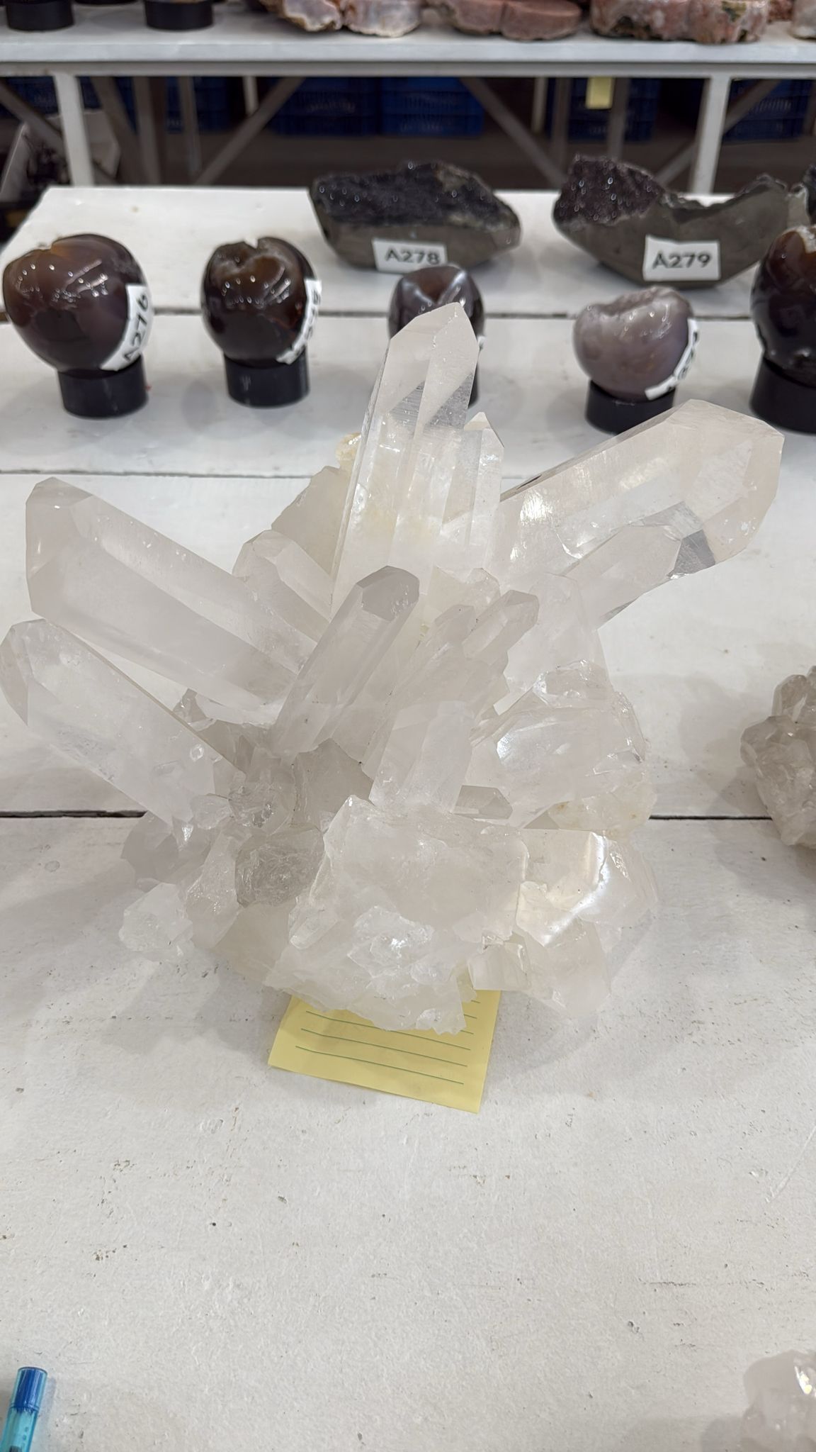 WL804 白水晶擺件 SSS級 A804 8.6 KG