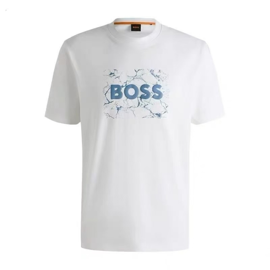 HUGO BOSS logo 男款 tee