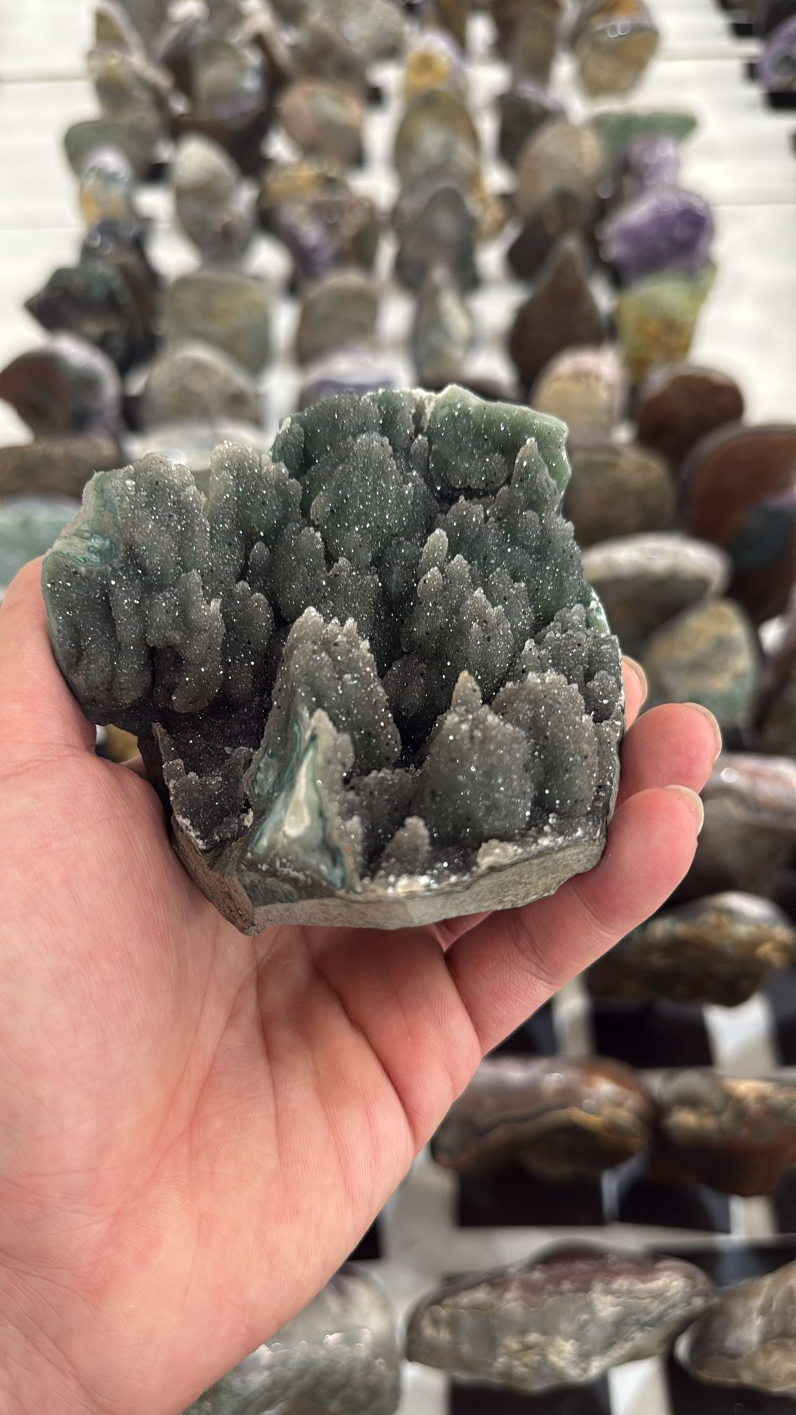 WL269 砂糖綠晶水晶鎮 SSS級別 A269 0.6 kg