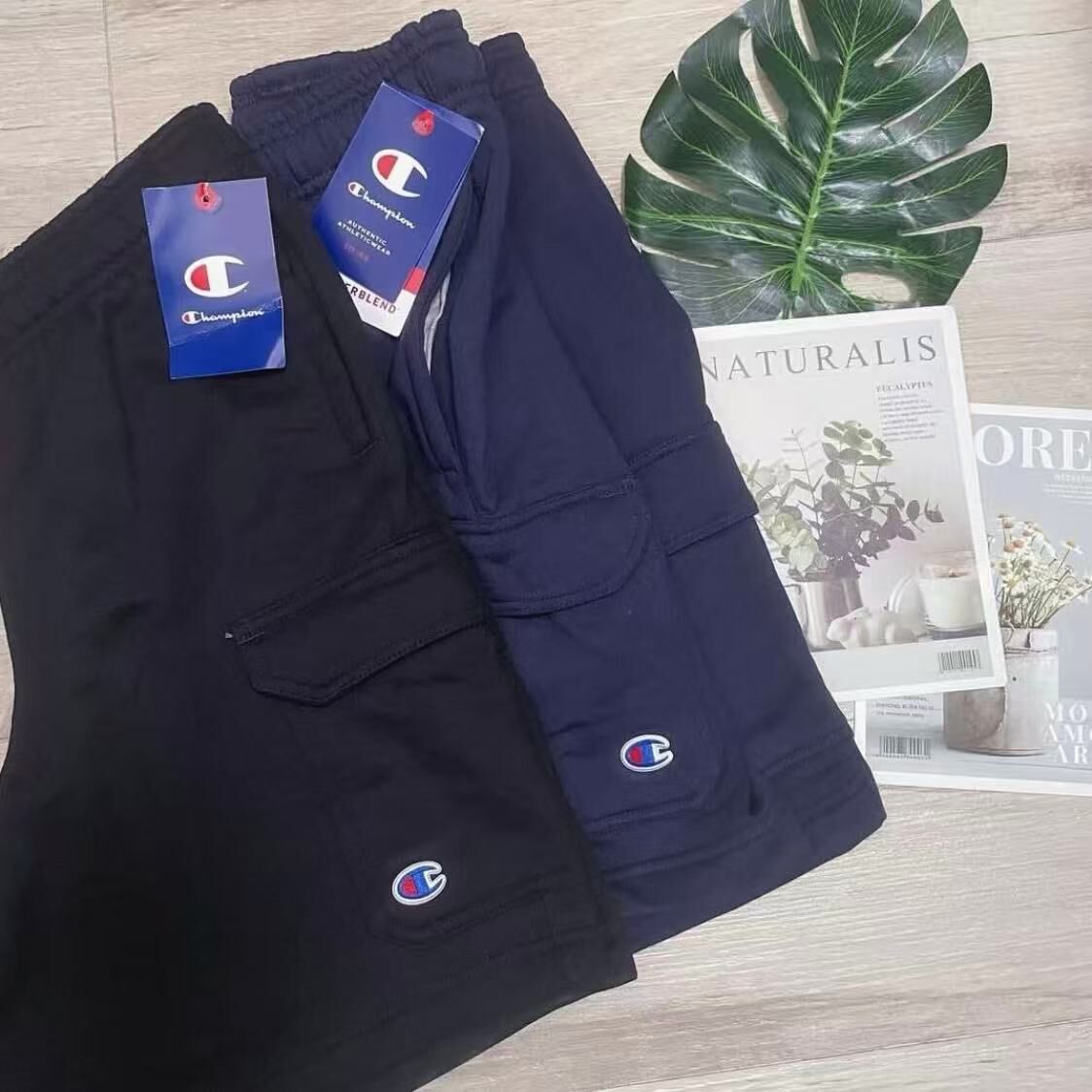 CHAMPION 8-INCH POWERBLEND CARGO SHORTS