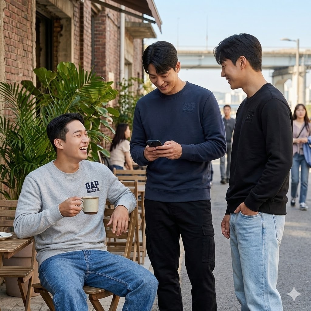 【預購】Q120916 GAP 男士 Logo 圓領衫