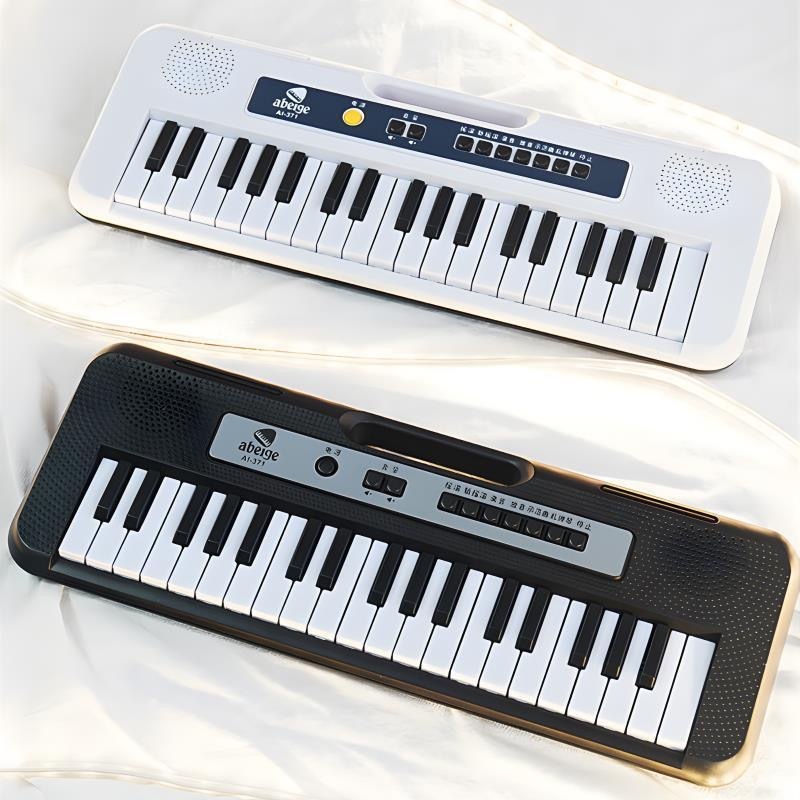 玩具 37键电子琴 type c 充电款 （黑色）