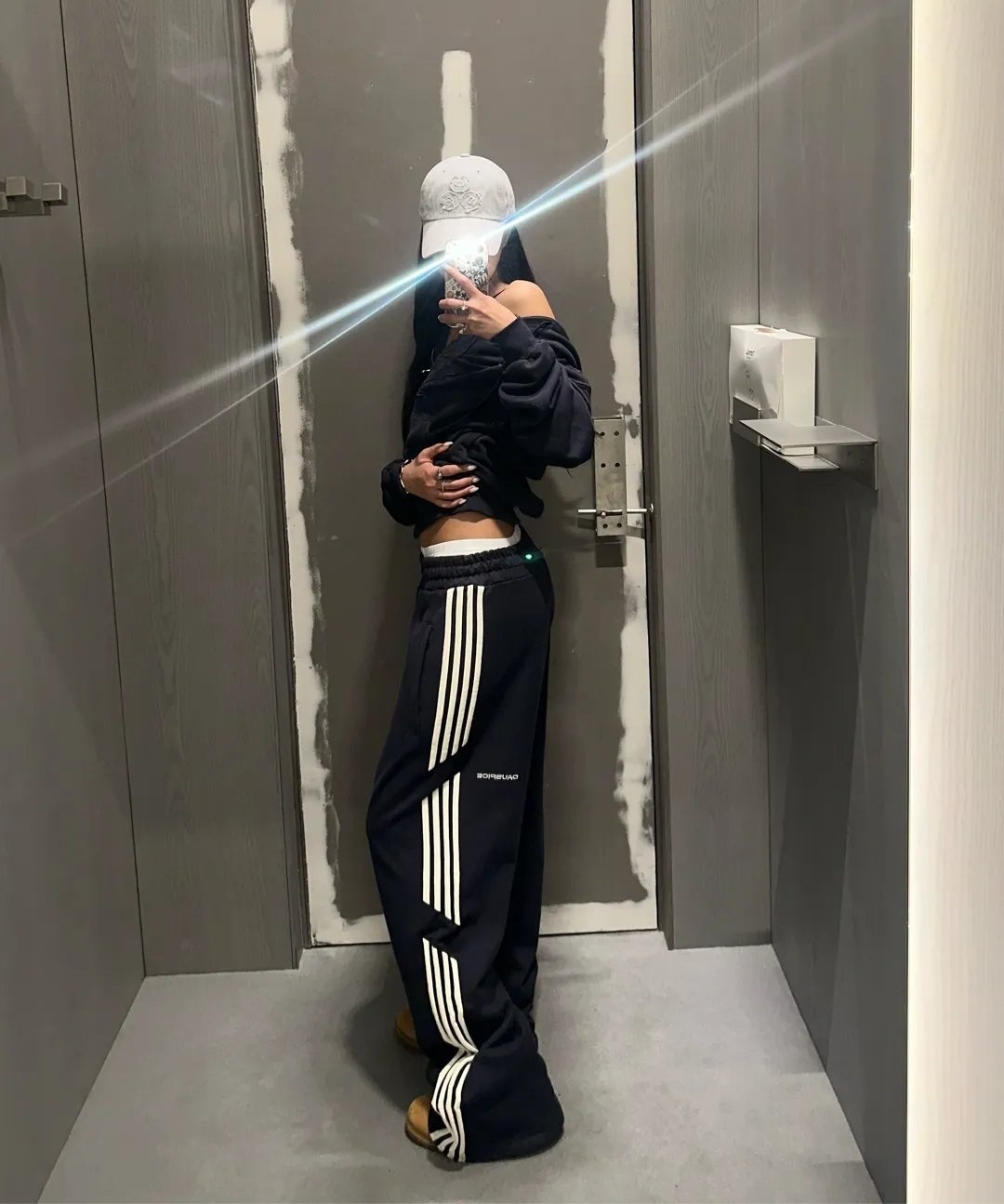 (karina同款) Dauspice - The Sweatpants Vintage Black