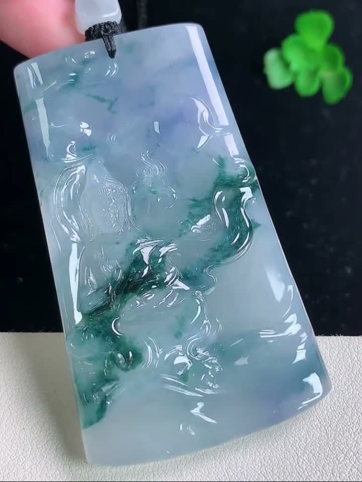 37753 翡翠冰紫飄花觀音