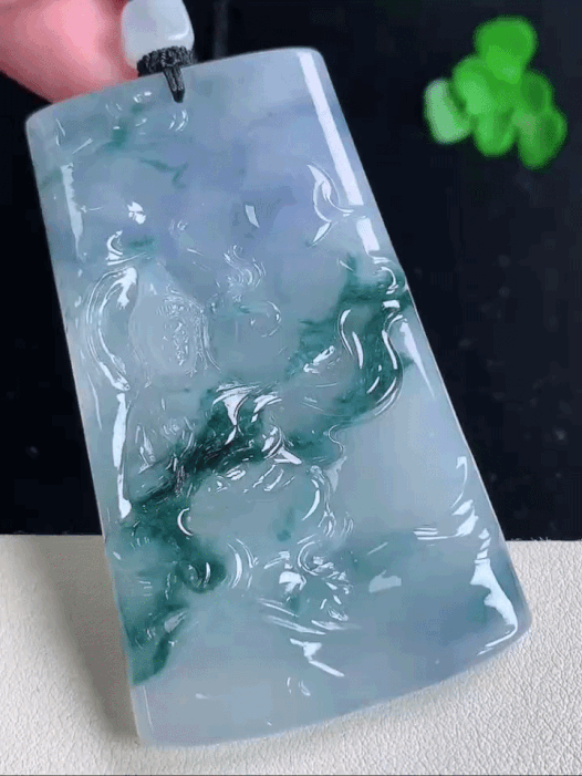 37753 翡翠冰紫飄花觀音