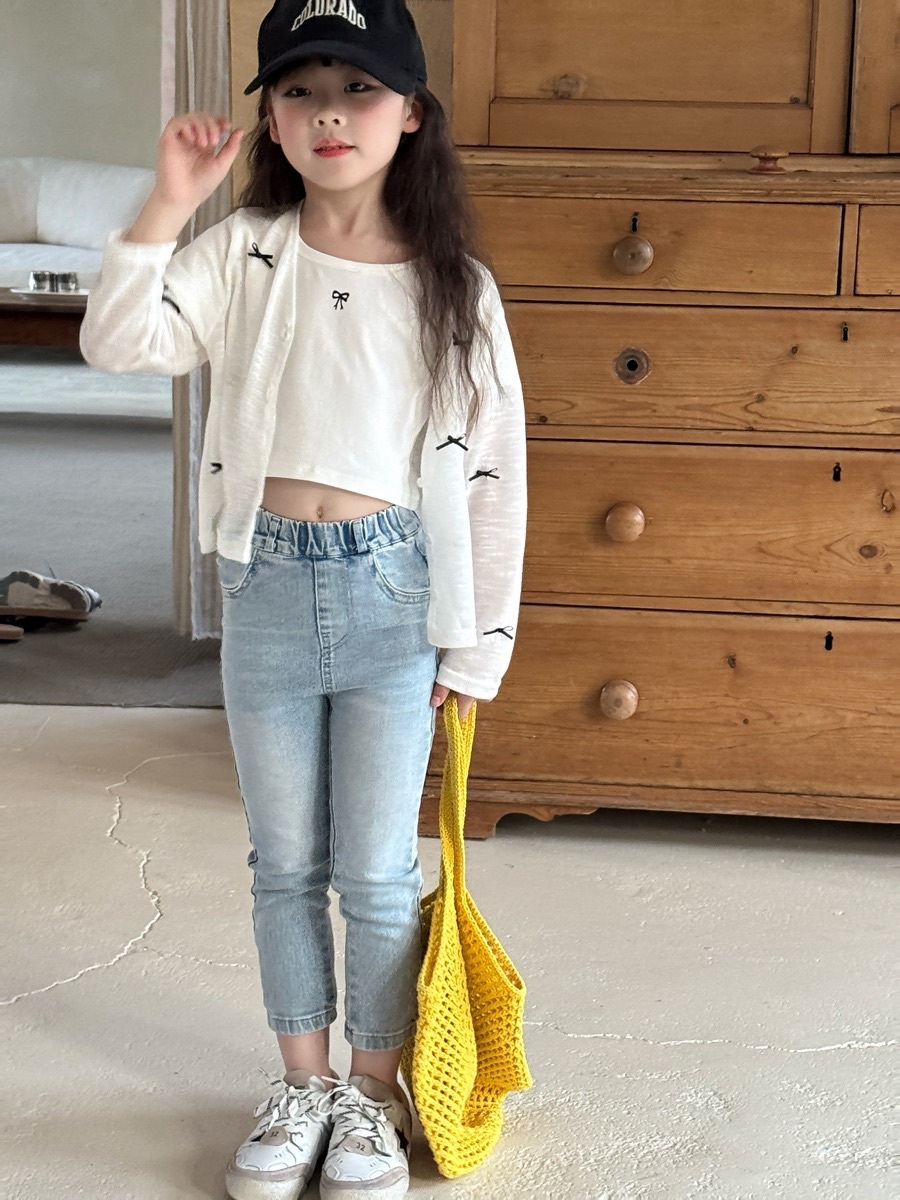 小腳鉛筆牛仔褲