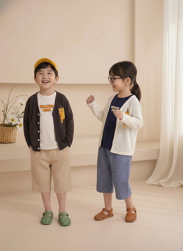 正韓夏Orangemom 兩色ORANGEMOM簡單上衣