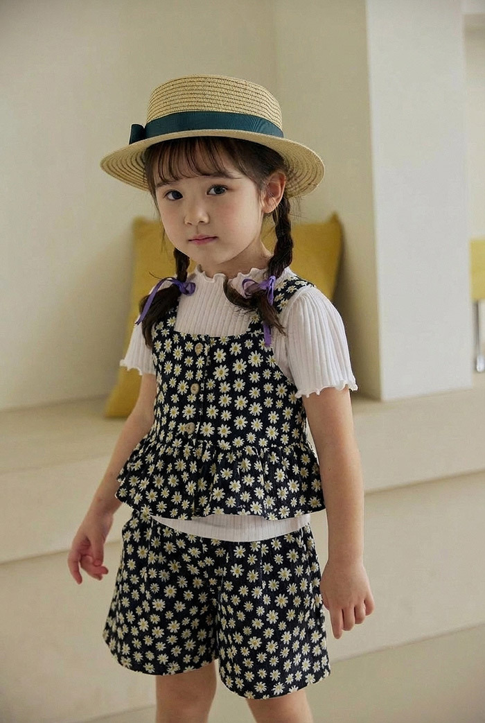 正韓夏Orangemom  五色小雛菊背心