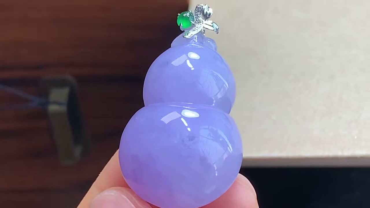 37756 翡翠紫羅蘭葫蘆