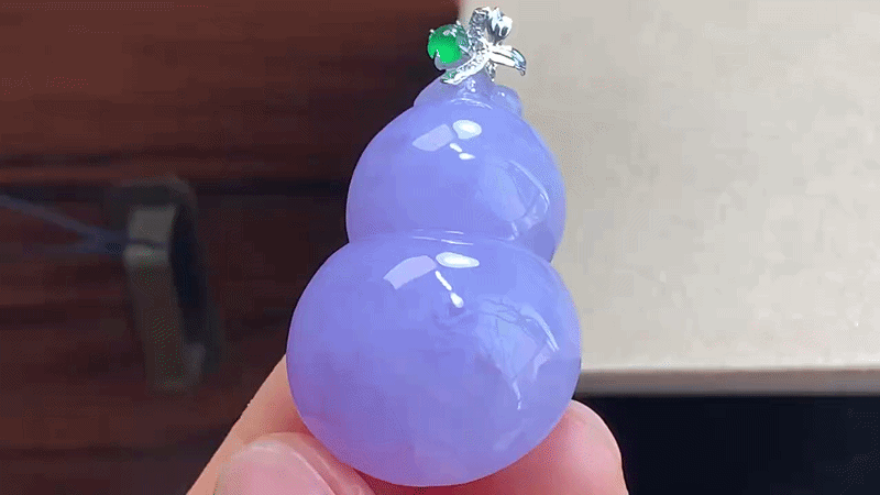 37756 翡翠紫羅蘭葫蘆