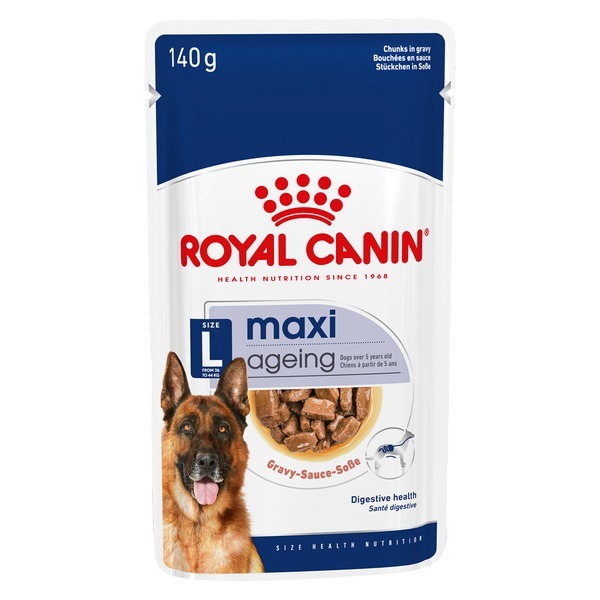 Royal Canin SHN 大型老犬8+營養主食濕糧 (肉汁) 【140gx10包】