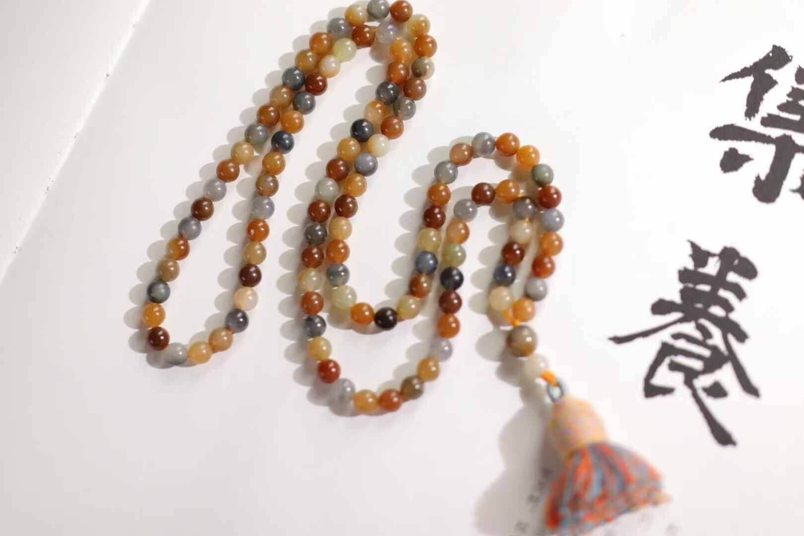 37725 和田玉珠串 (6mm直徑)