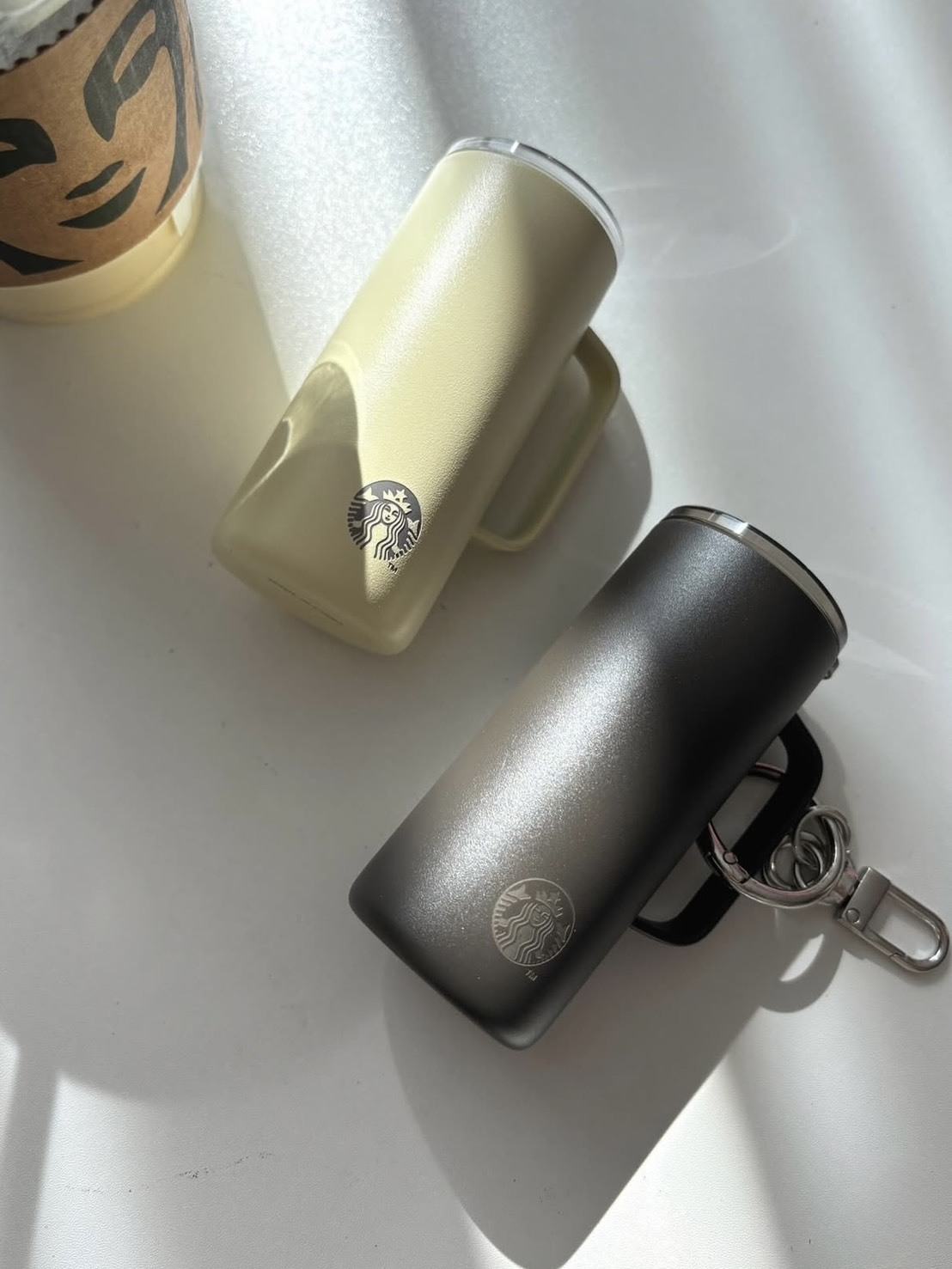 <微型宇宙🌍> 🇰🇷限定 STARBUCKS 迷你隨行杯 鑰匙圈 吊飾 四色