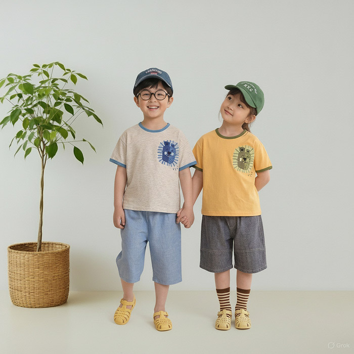 正韓夏Orangemom 六色透氣多色褲