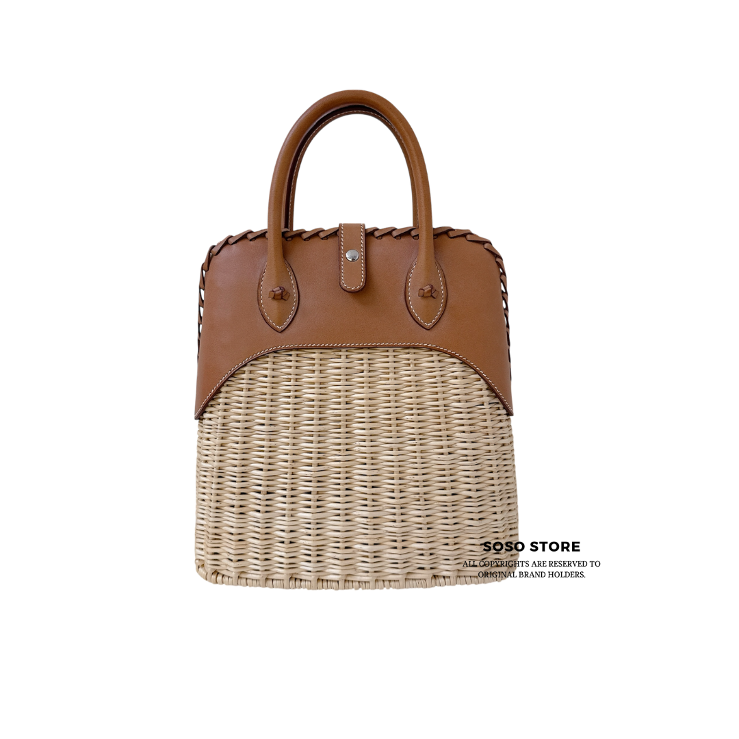 Hermes Bolide Picnic bag - Fauve / SHW