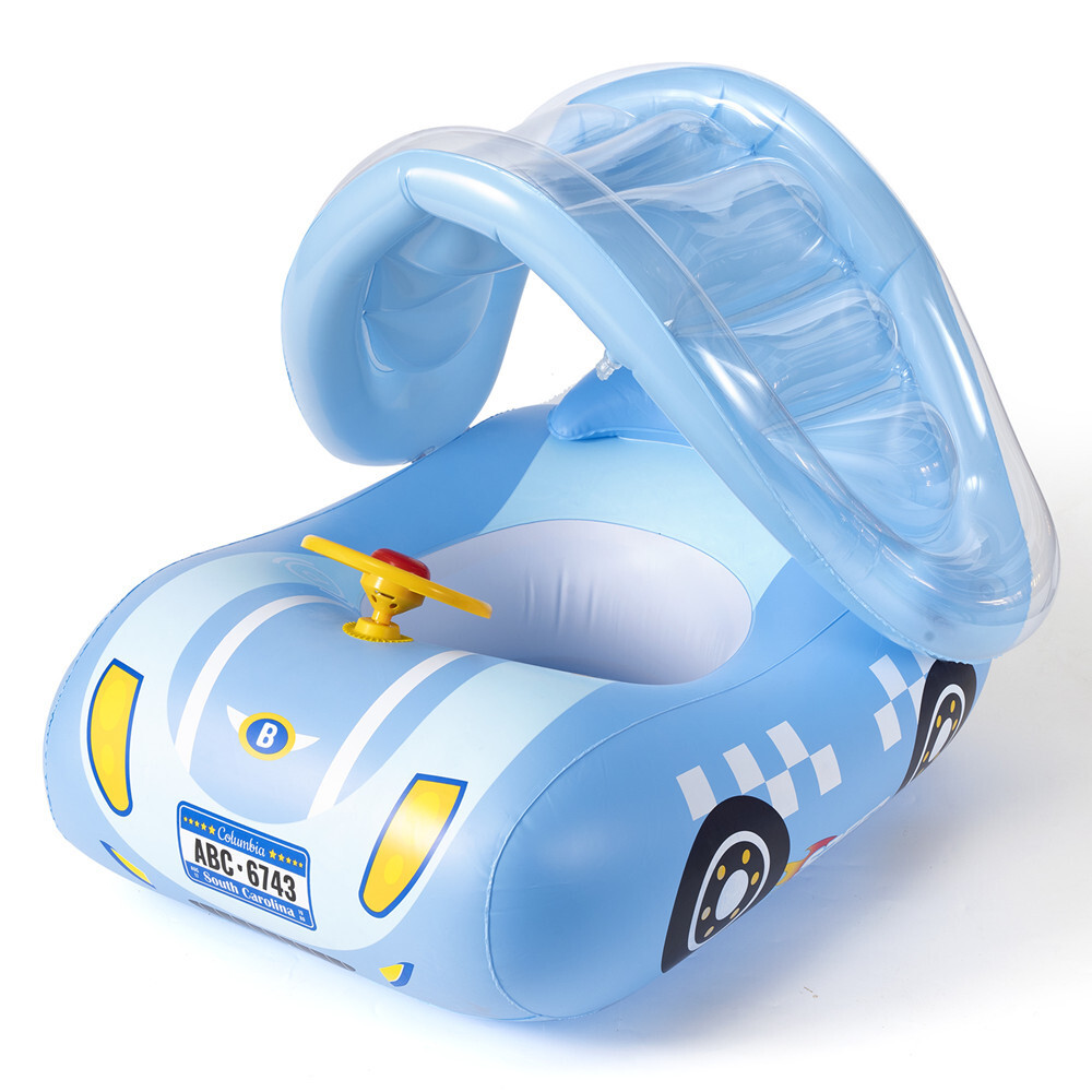 《2996》方向盤汽車造型遮陽座泳圈(0-4歲)