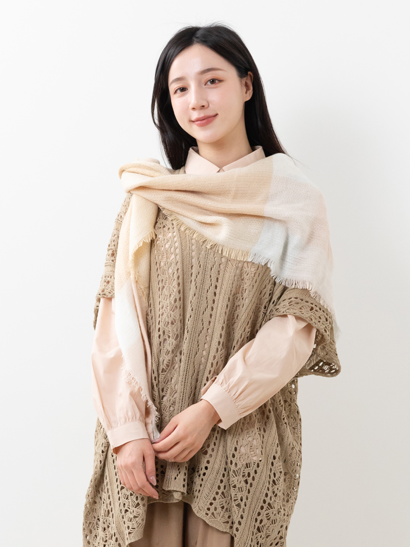 針織罩衫小圓領繡花襯衫繡花純棉寬褲組合