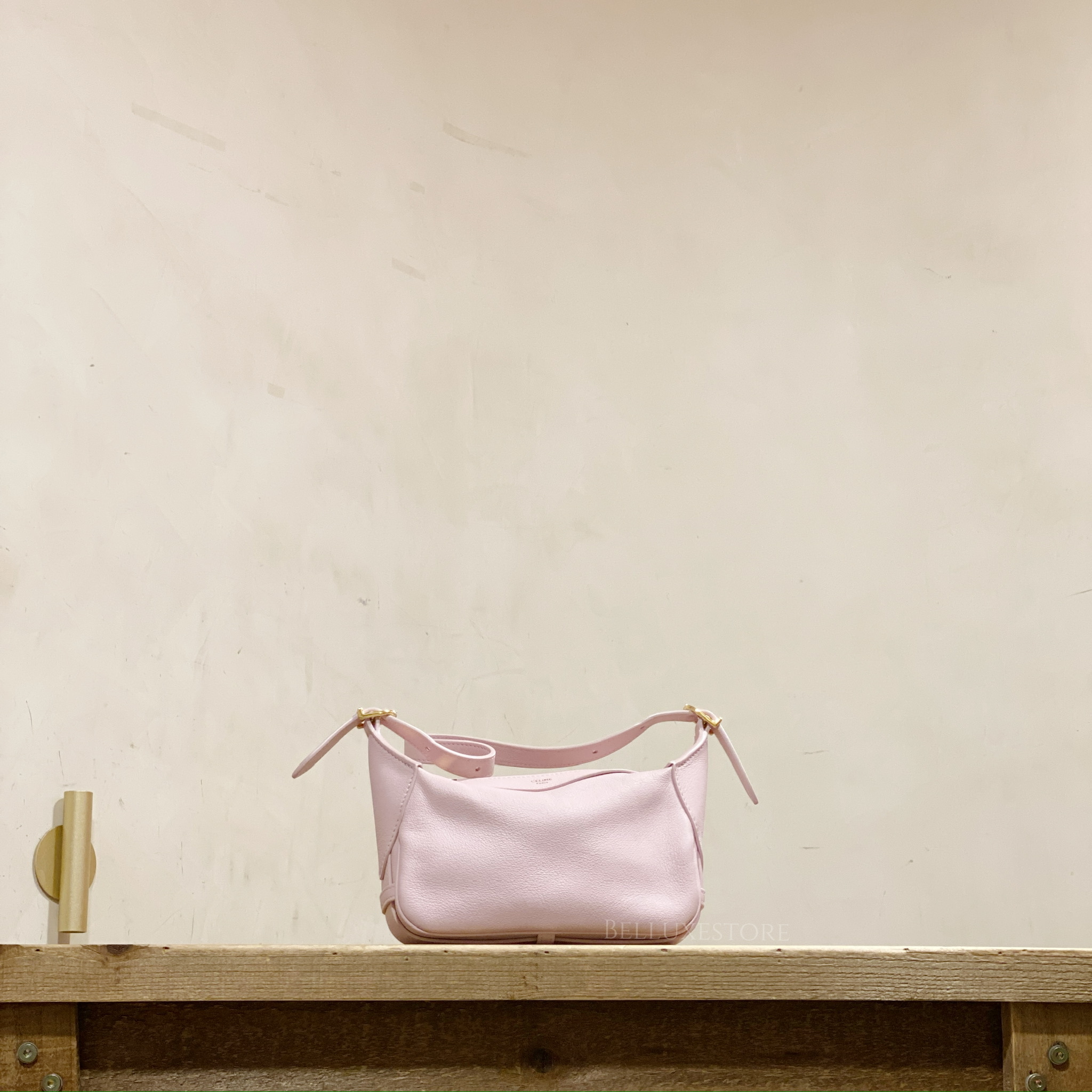 [Pre-owned] Celine mini romy pink